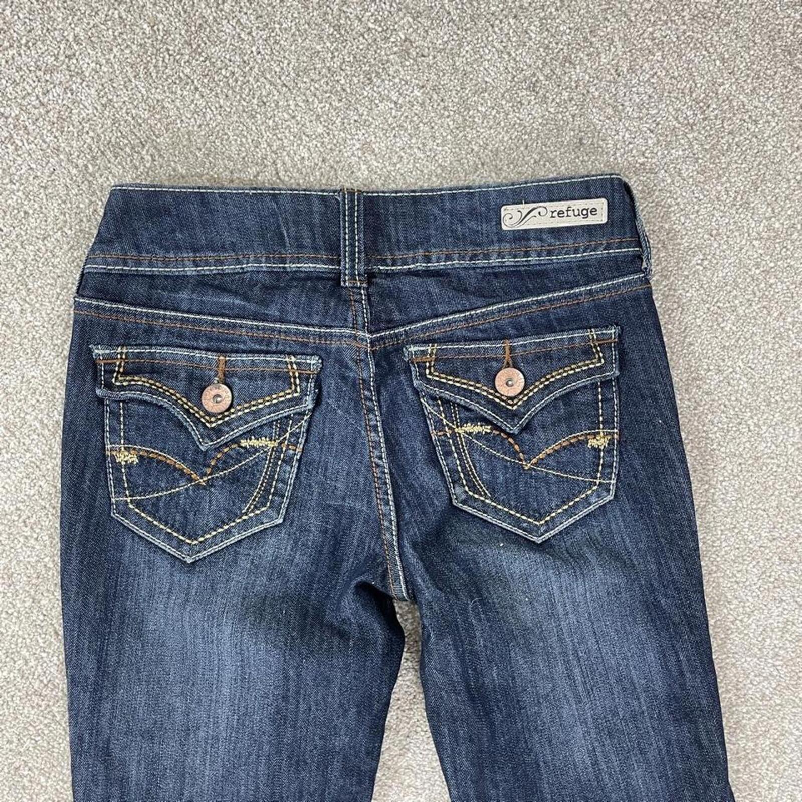 Y2K low rise bootcut flared jeans