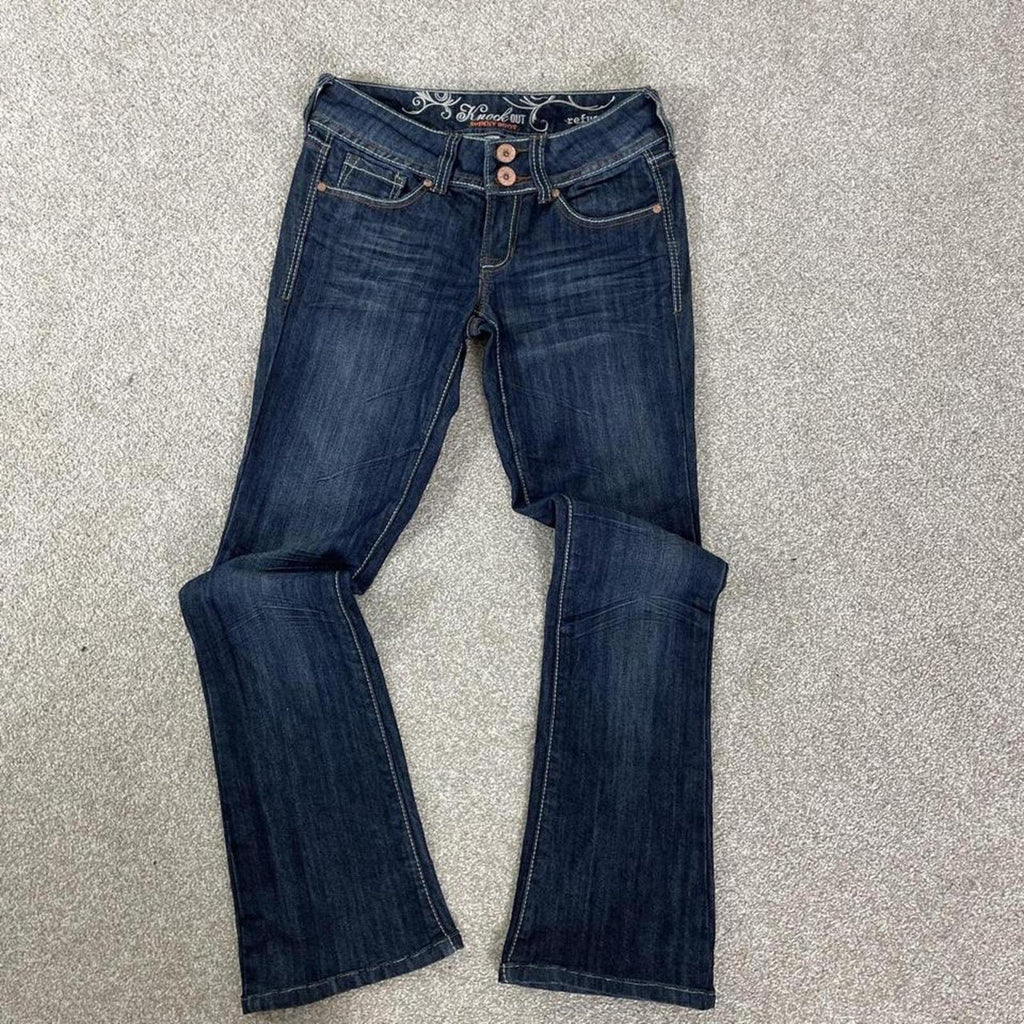 Y2K low rise bootcut flared jeans