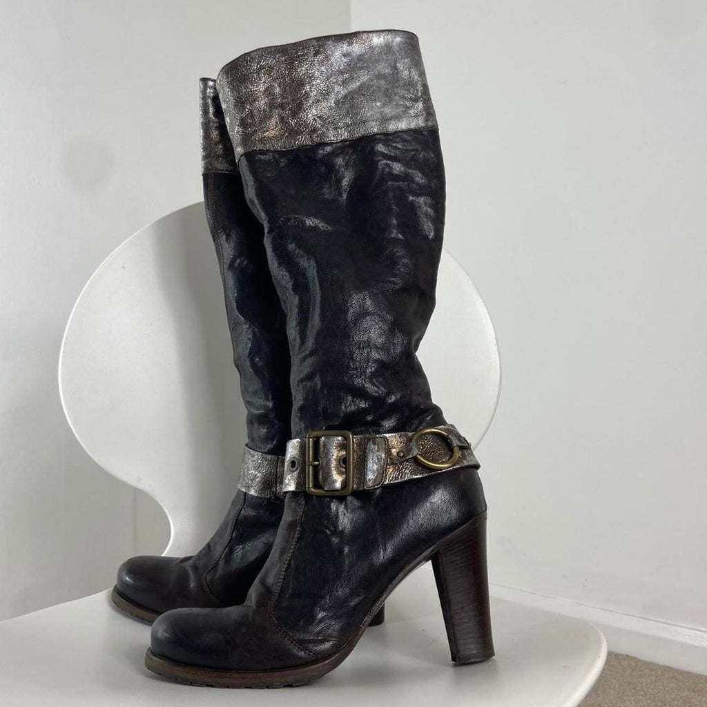 Y2K heeled Brown boots