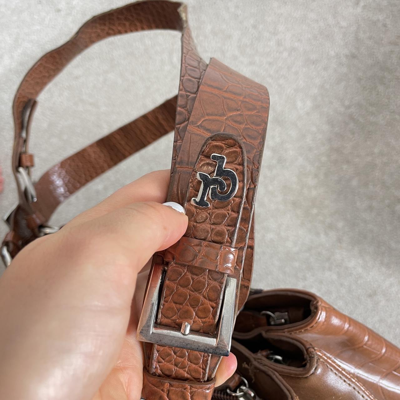 Chunky  Rocco Barocco Snake print shoulder bag