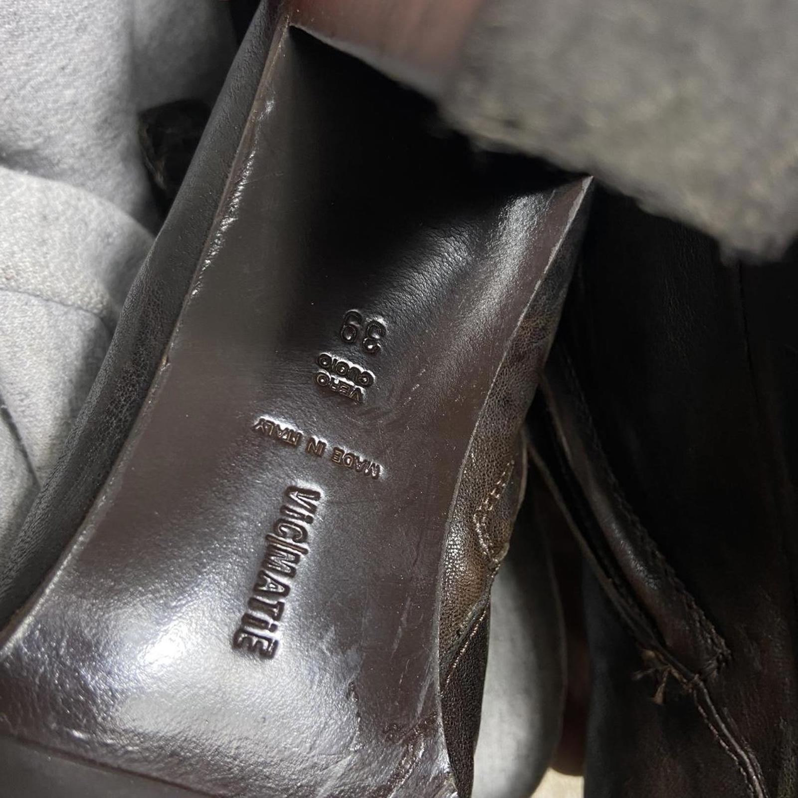 Y2K heeled Brown boots