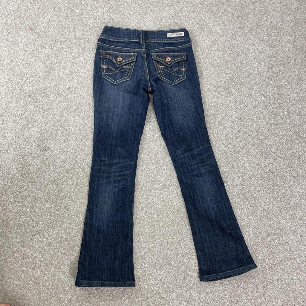 Y2K low rise bootcut flared jeans