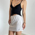 Nike White tenis skirt with built in shorts