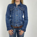 Vintage levis deep blue denim jacket