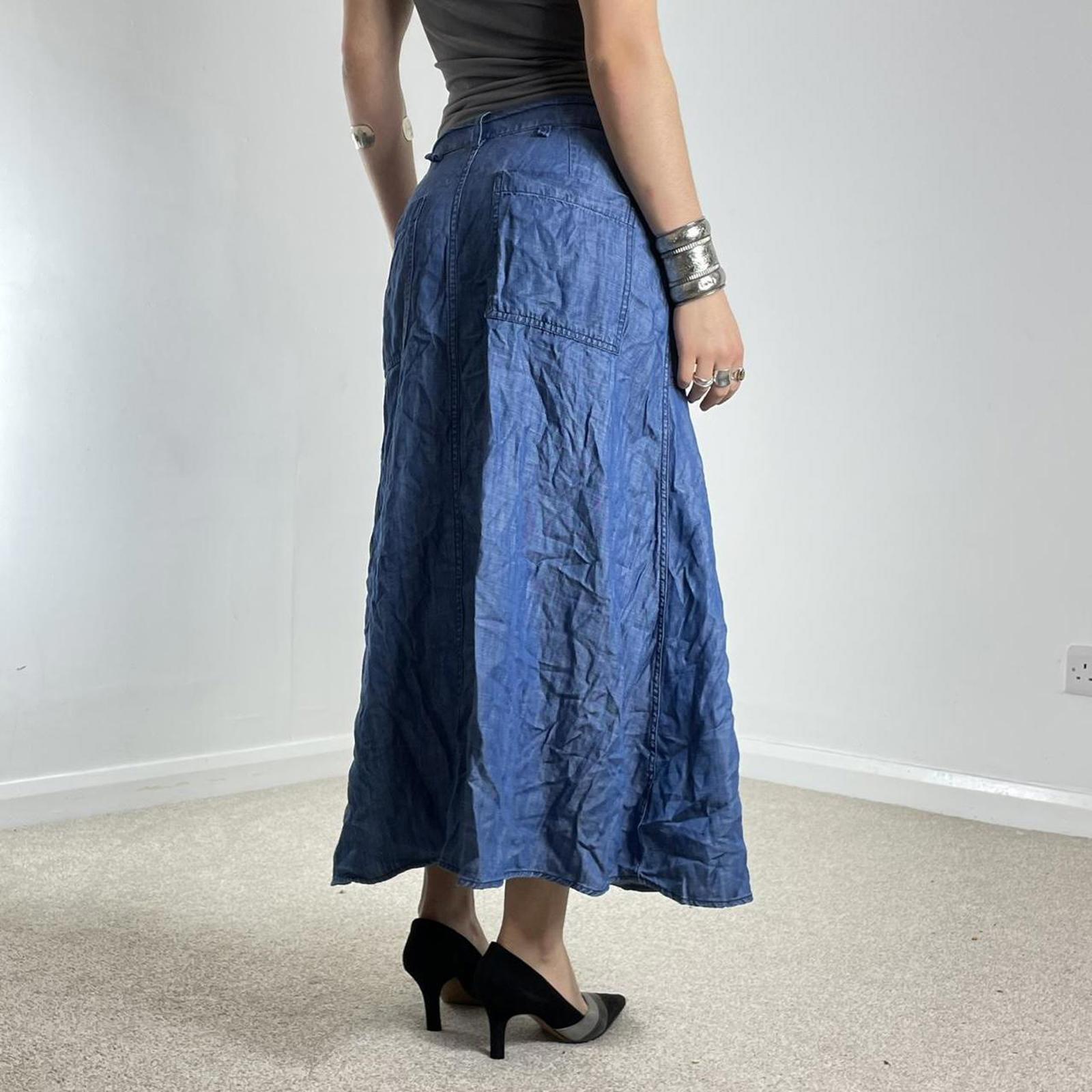 ESPRIT utility 00's fabric maxi skirt