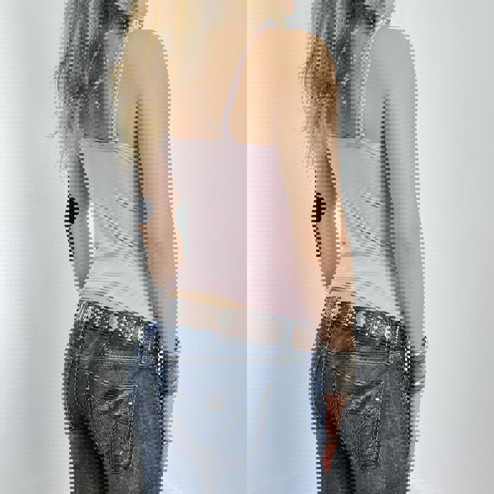 00's Emporio Armani pink cowl neck cammi top with logo at the bottom