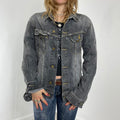 Levis light grey washed vintage denim jacket